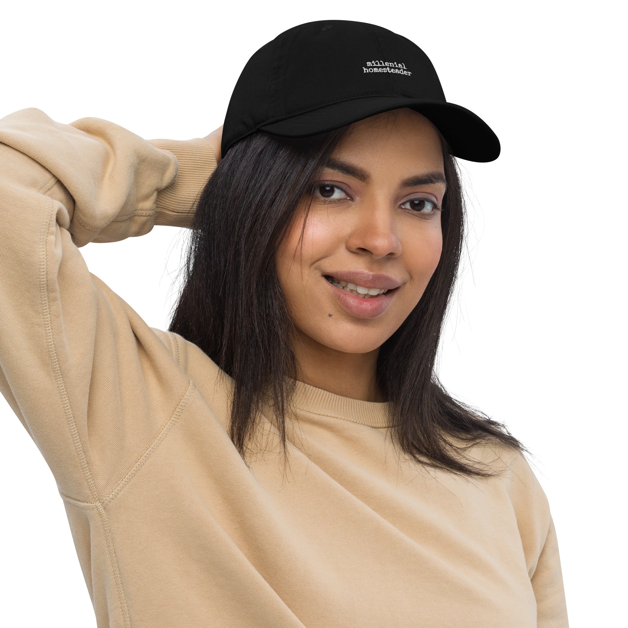 Organic "Millennial Homesteader" dad hat