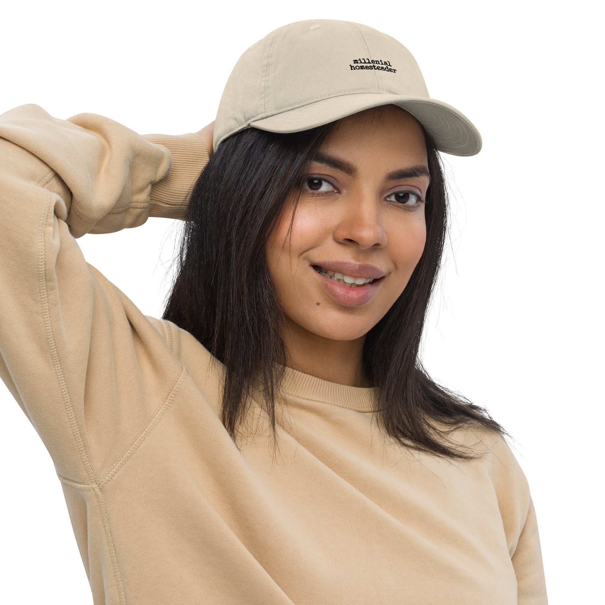 Organic "Millennial Homesteader" dad hat