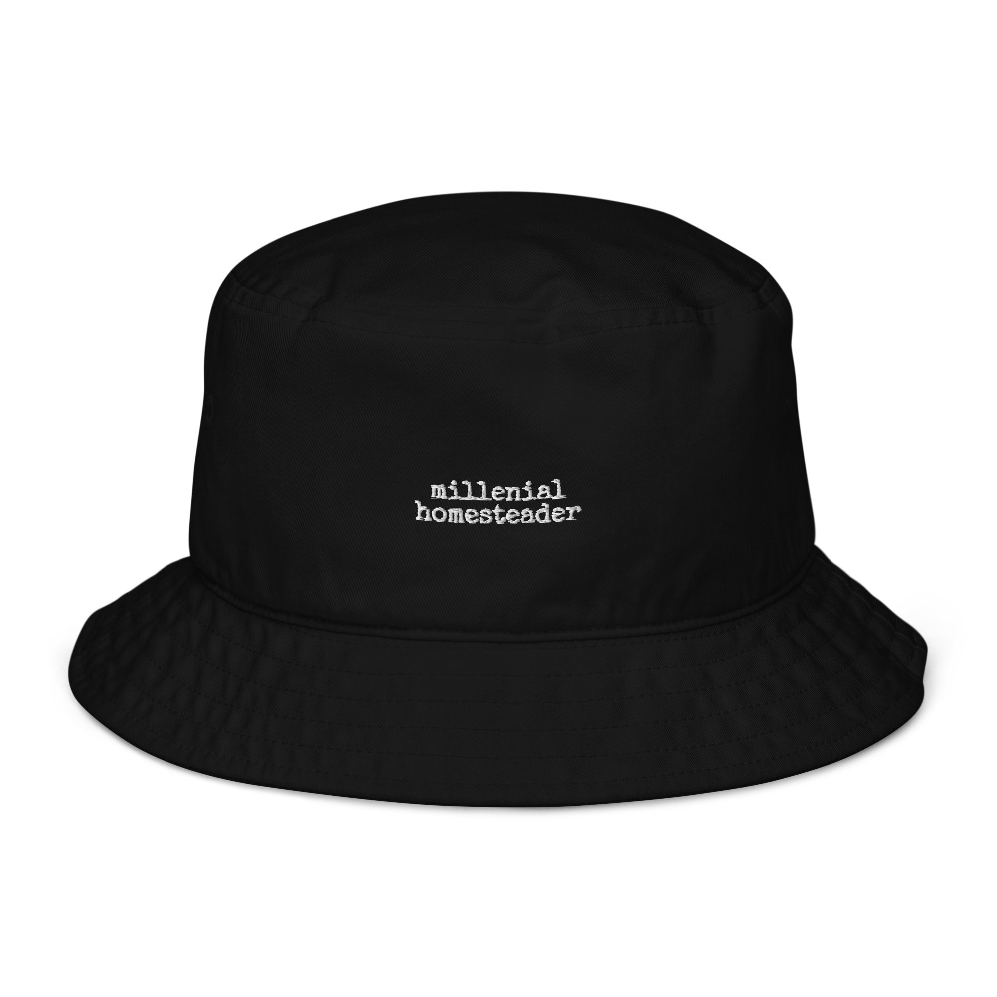 Organic "Millennial Homesteader" bucket hat