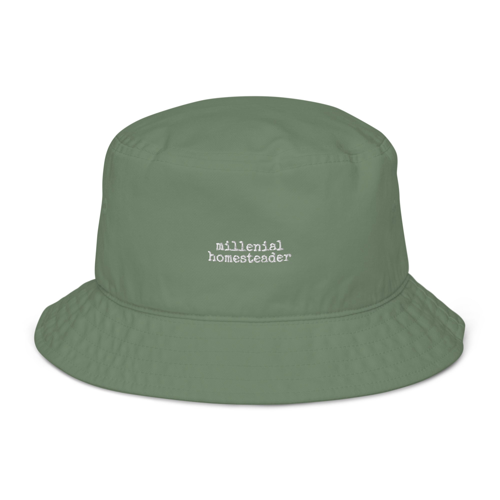 Organic "Millennial Homesteader" bucket hat