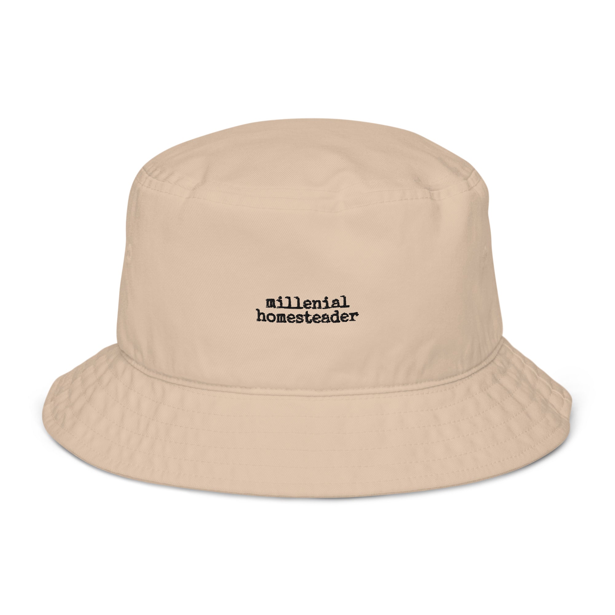 Organic "Millennial Homesteader" bucket hat