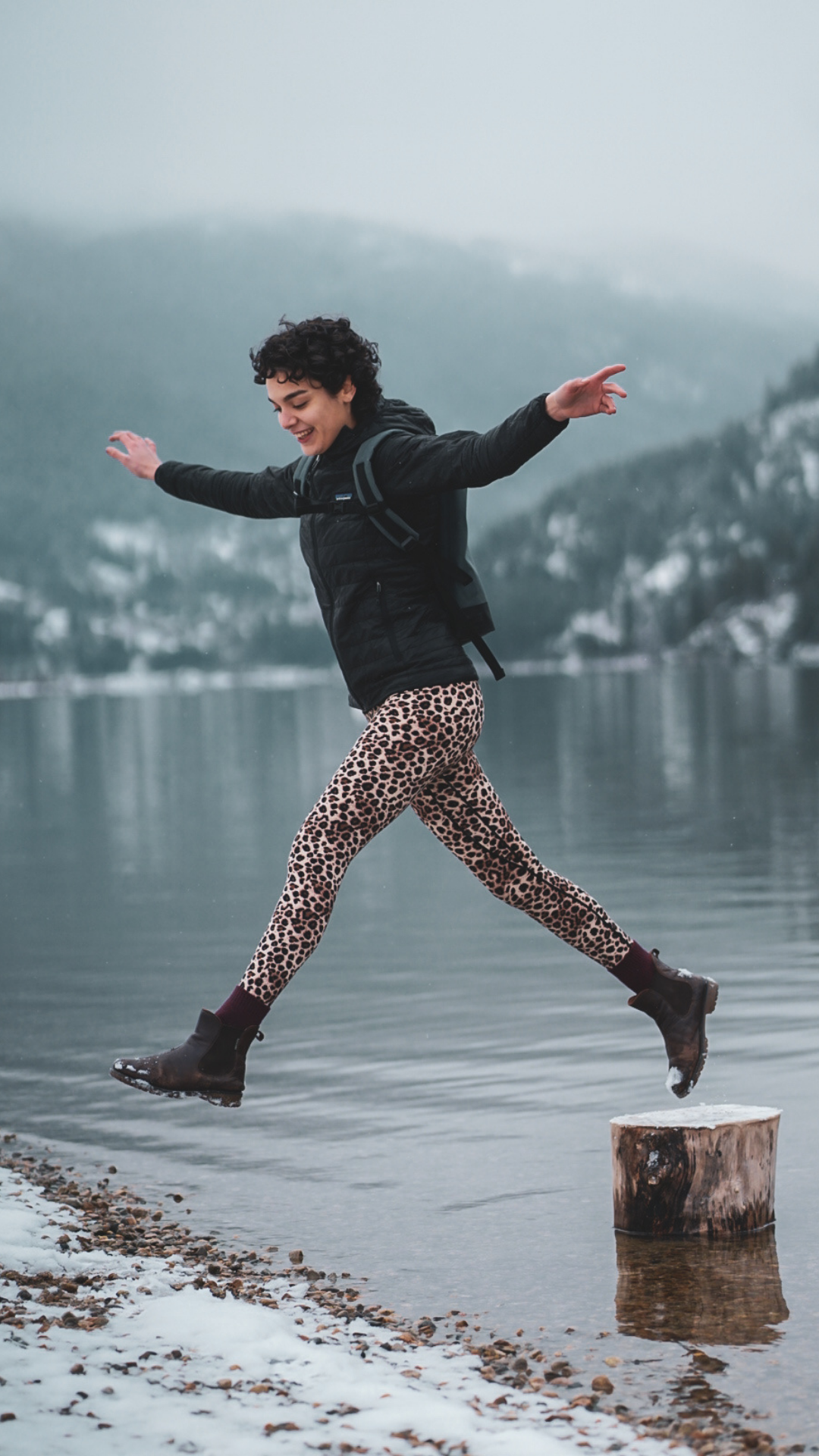 Recycled Sierra Leggings | Leopard