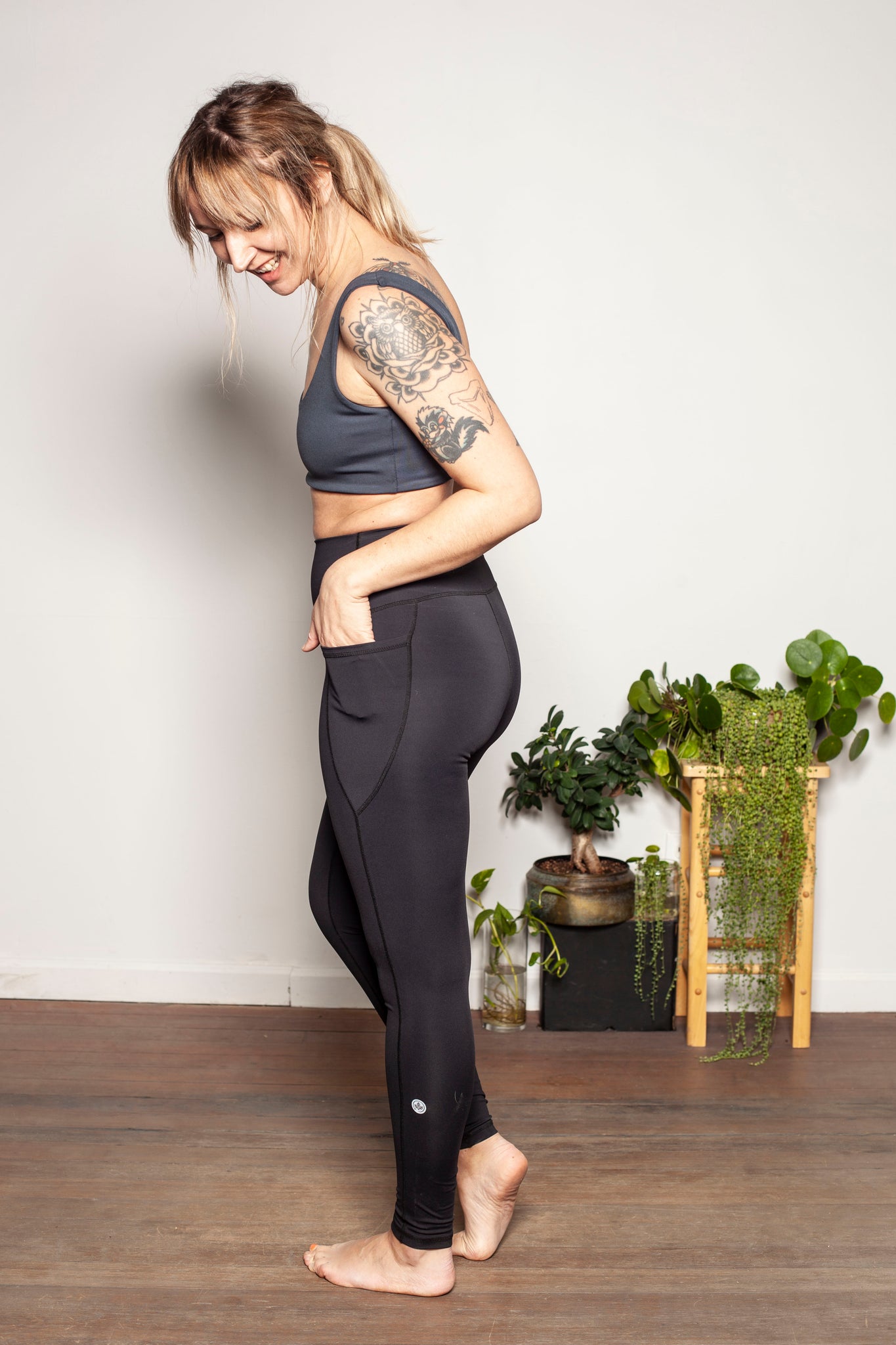 Recycled Sierra Pocket Leggings | Onyx