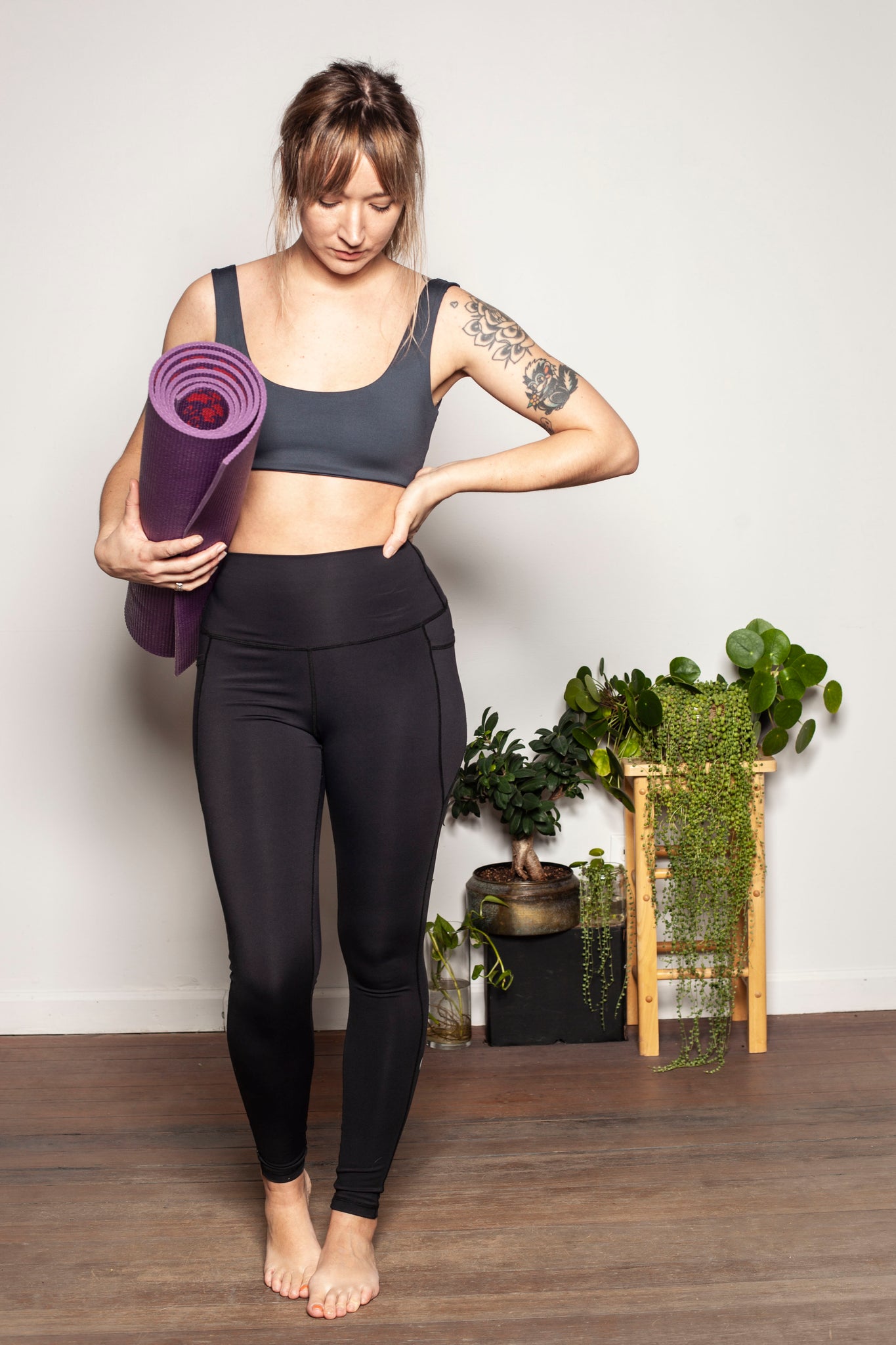 Recycled Sierra Pocket Leggings | Onyx