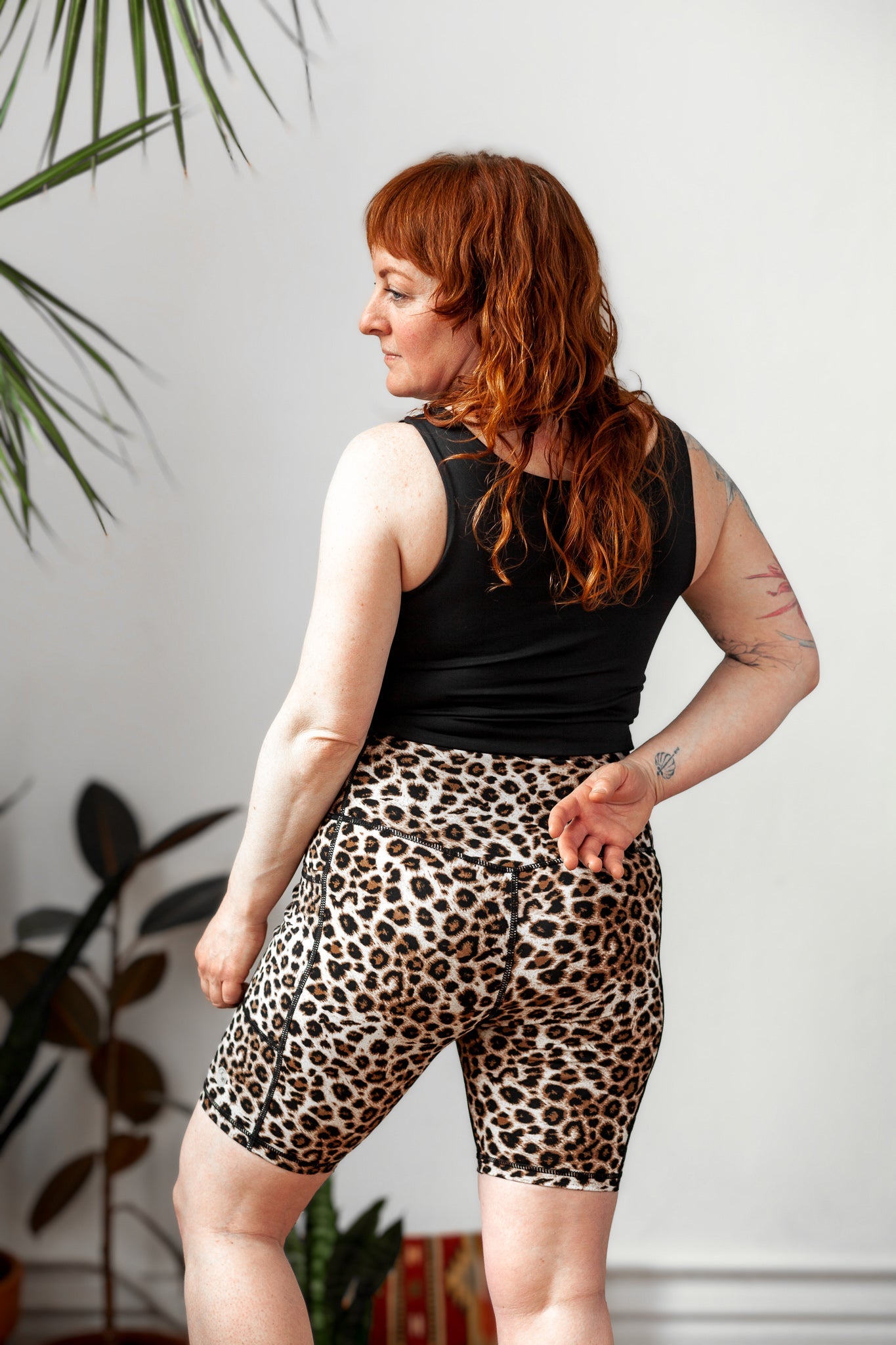 Recycled Terra Pocket Shorts | Leopard